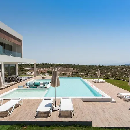 Lux Villa-stunning Views-ps4-family Chania (Crete)