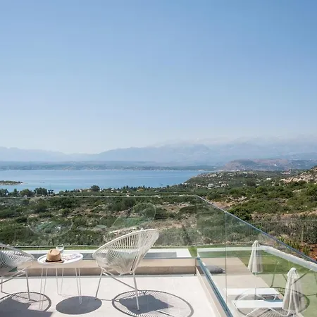 Lux Villa-stunning Views-ps4-family * Chania (Crete)