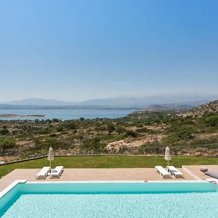 Lux Villa-stunning Views-ps4-family Willa Chania (Crete)