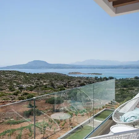 Villa Lux Villa-stunning Views-ps4-family Chania (Crete)