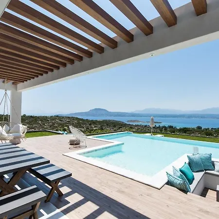 Lux Villa-stunning Views-ps4-family Chania (Crete)